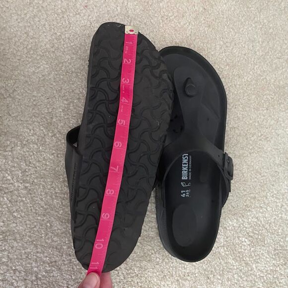 Birkenstock Gizeh EVA Rubber Open Toe T Strap Lightweight Water Friendly Sandals - Picture 8 of 12